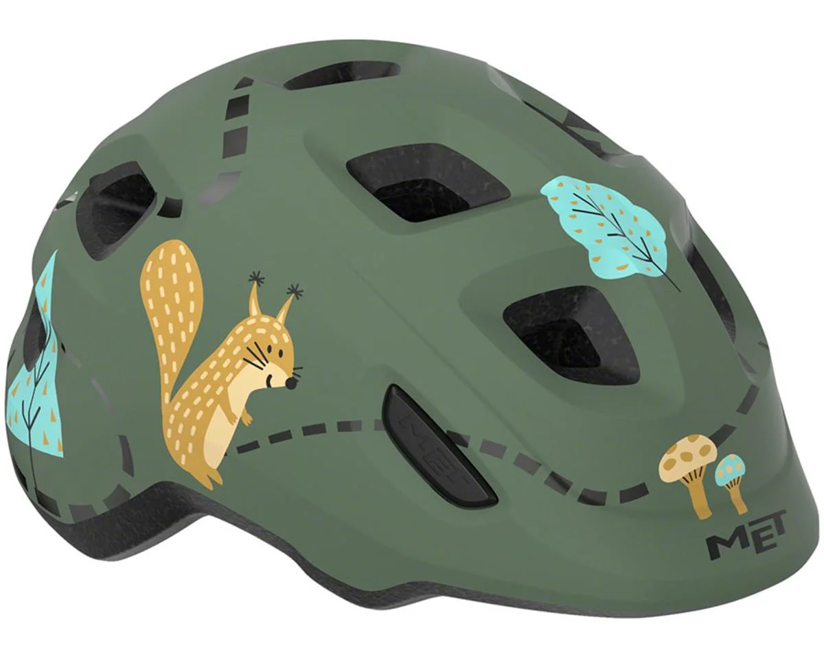 Met Hooray MIPS Kids Helmet (Green Forest) (Youth S)